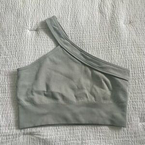 One Shoulder Work Out Top